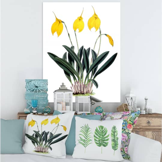 Designart - Retro Orchid Flowers